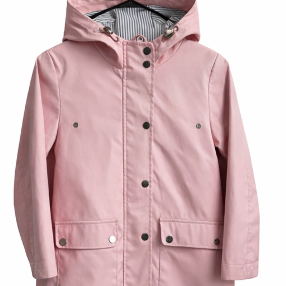 Pink windproof and water-repellent jacket from F&F, size 7-8 years.